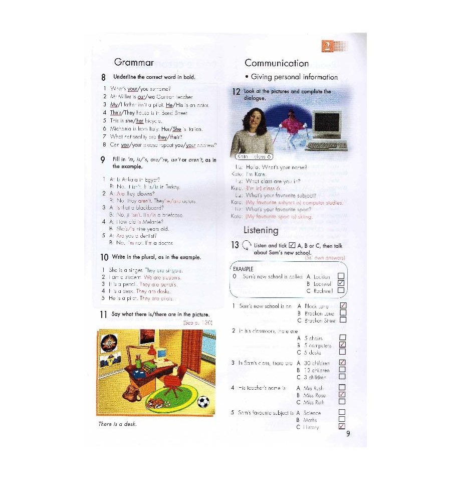 решебник click on 1 workbook